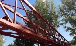 TIME LAPSE. INSTALACIÓN PASARELA METÁLICA SOBRE EL RÍO JÚCAR – CUENCA